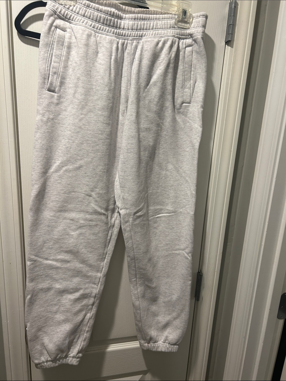 Calvin Klein Performance Light Heather Gray Jogger Sweatpants